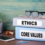 Company values and employee happiness