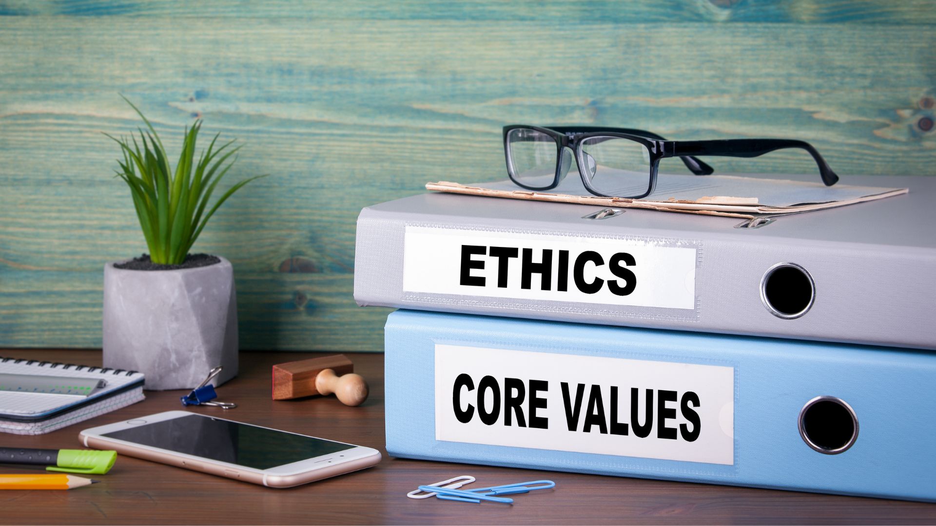 Company values and employee happiness